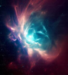 Abstrakte Astralnebula